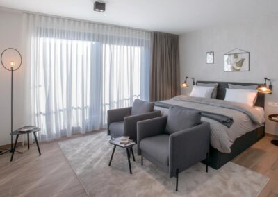 qstay antwerpen voile en verduisterend gordijn